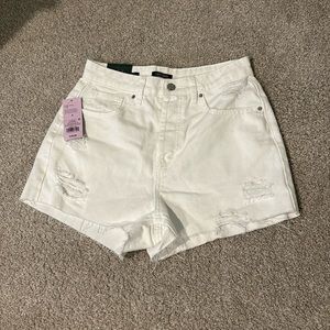 NWT Wild Fable White High Rise Cutoff Shorts